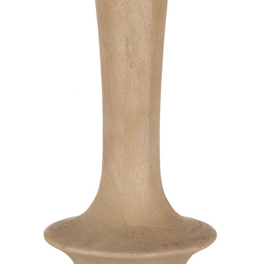 Natural table lamp base 19 x 19 x 50 cm