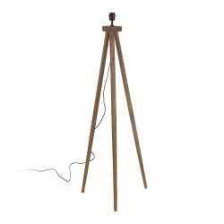 Brown floor lamp base 50 x 50 x 122 cm