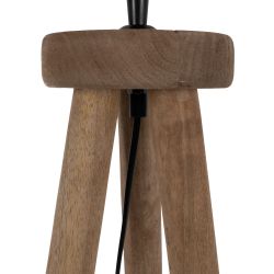 Brown floor lamp base 50 x 50 x 122 cm