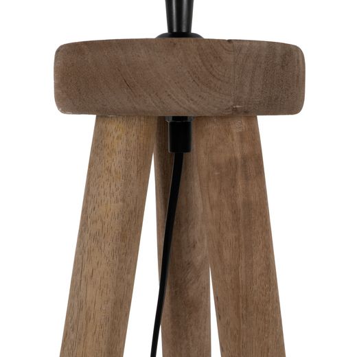 Brown floor lamp base 50 x 50 x 122 cm