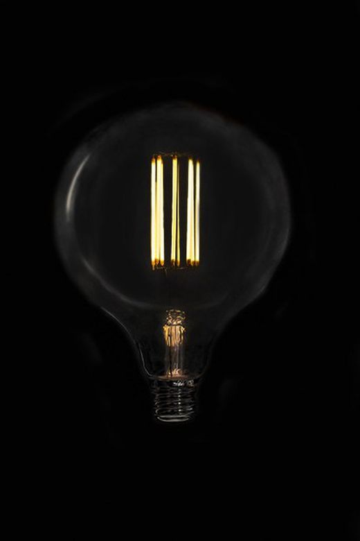Globe Filament Globe Zig-Zag Led E27 Laes