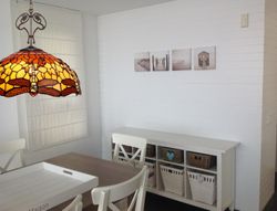 Colgante con adorno Tiffany Serie Belle Amber diámetro 54cm