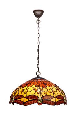 Colgante con cadena Tiffany Serie Belle Amber diámetro 54cm