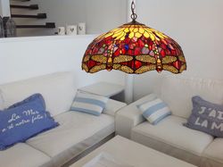 Colgante con cadena Tiffany Serie Belle Rouge diámetro 54cm