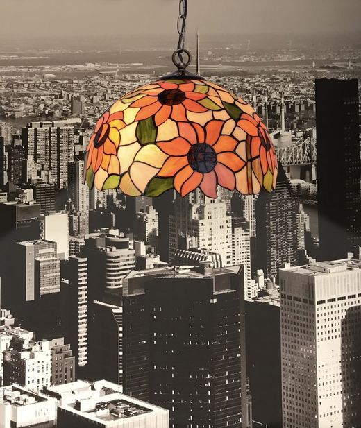 Anhänger mit Kette Tiffany Series Diamond Durchmesser 30cm