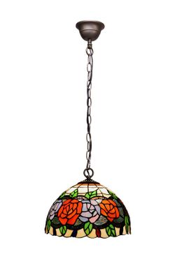 Colgante con cadena Tiffany Serie Rosy diámetro 30cm