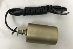 Pendente de teto com cabo preto e abajur Tiffany