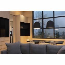 CRATER Black pendant lamp Faro