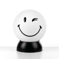 Smiley emoticon funny white winking