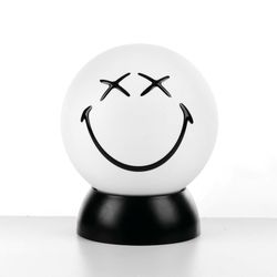 White smiley face