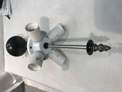 Instalación plafón bajo de techo 4 luces