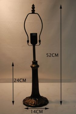 Tree tabletop installation 1 light E27 for lampshade diameter 30cm