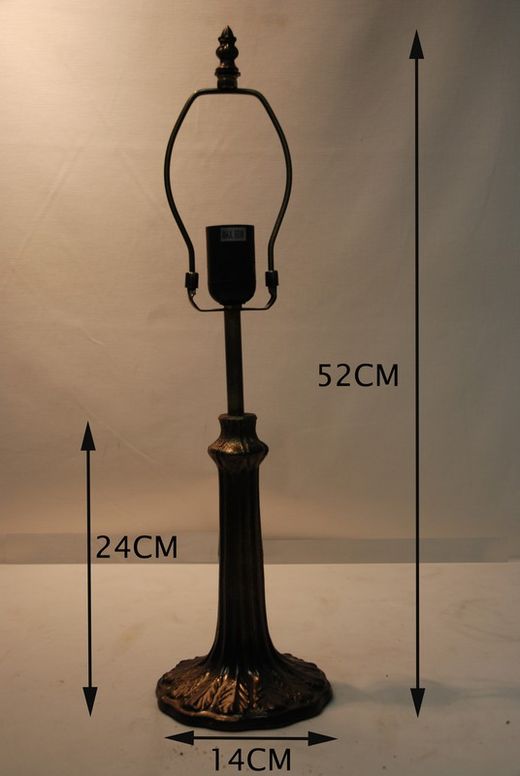 Tree tabletop installation 1 light E27 for lampshade diameter 30cm