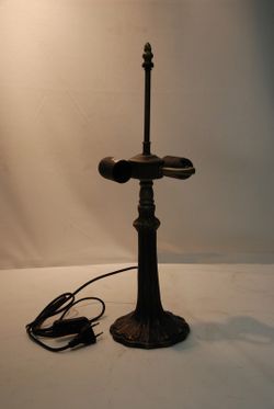 Tree tabletop installation 2 lights E27 for lampshade diameter 30cm