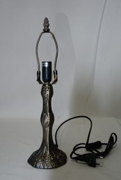 Tabletop installation rounded shape 1 light for lampshade diameter 20cm