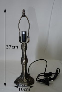 Tabletop installation rounded shape 1 light for lampshade diameter 20cm