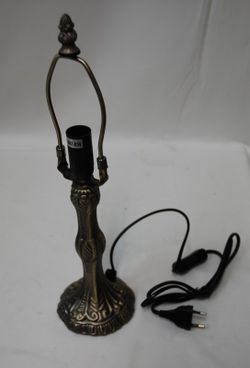 Tabletop installation rounded shape 1 light for lampshade diameter 20cm