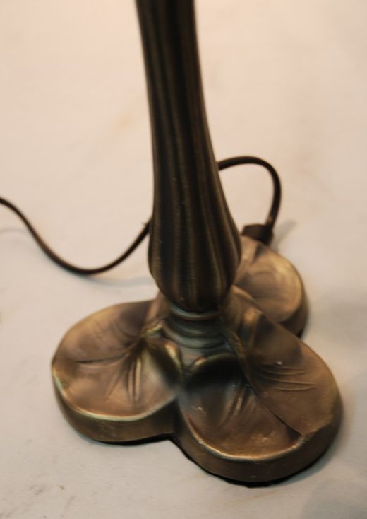 1-light clover-shaped tabletop installation for 20cm diameter lampshade