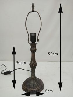 Medium tabletop installation rounded shape 1 light for lampshade diameter 30cm