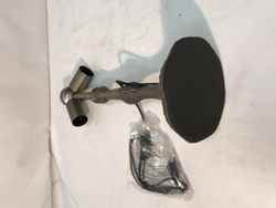 Medium tabletop installation rounded shape 2 lights for lampshade diameter 30cm