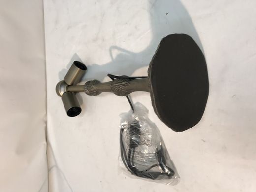 Medium tabletop installation rounded shape 2 lights for lampshade diameter 30cm