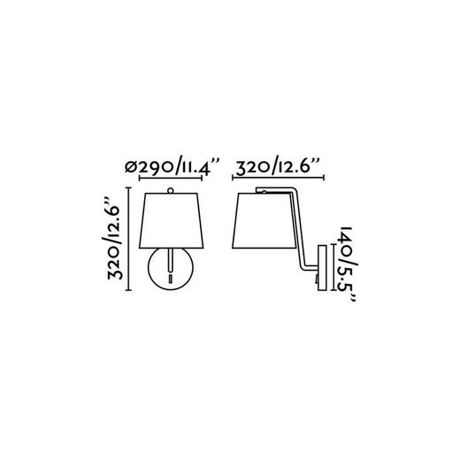 Lamp BERNI white light Faro