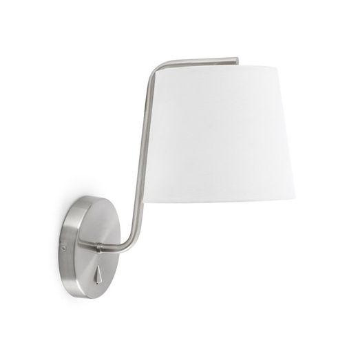 BERNI nickel satin wall lamp Faro