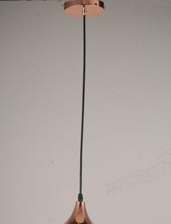 Lámpara Colgante campana metál abollado Ivintage