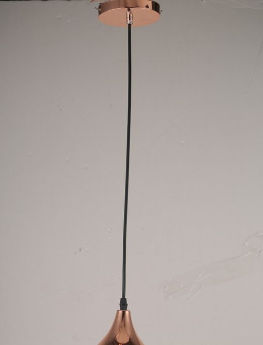 Lámpara Colgante campana metál abollado Ivintage