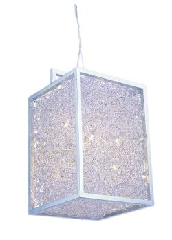 Hängelampe mit Draht Serie Knots 30x30x40cm