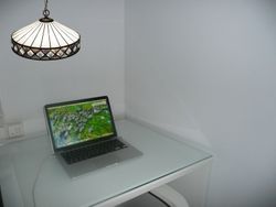 Pendelleuchte mit Tiffany-Deckenkette Durchmesser 30cm Tiffan und Licht