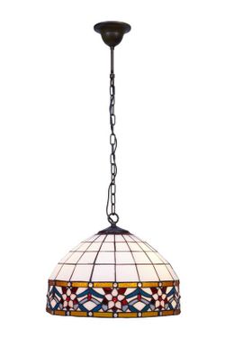 Pendant Lamp with chain Tiffany Series Museum Diameter 40cm Tiffan and Light