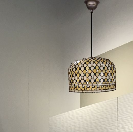 Pendant Lamp with cable Tiffany Queen Series Diameter 30cm Tiffan and Light