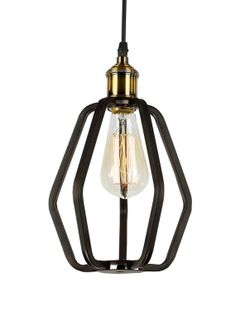 Ivintage curved metal Pendant Lamp