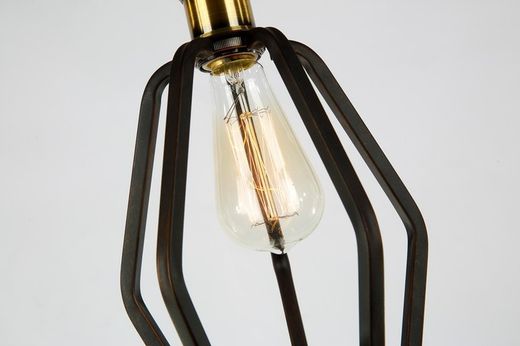 Ivintage curved metal Pendant Lamp