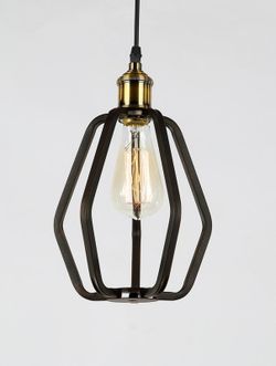 Ivintage curved metal Pendant Lamp