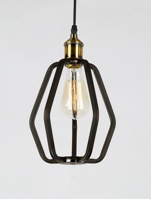 Ivintage curved metal Pendant Lamp