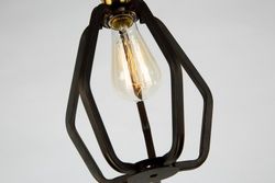 Ivintage curved metal Pendant Lamp