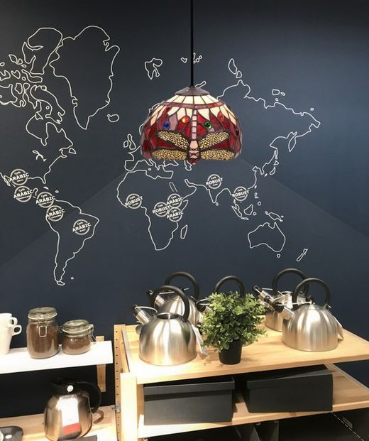 Pendelleuchte Serie Belle Rouge Durchmesser 20cm Tiffan und Licht