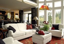 Lámpara Colgante Tiffany Serie Bell Diámetro 40cm Tiffan y Luz