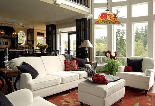 Lámpara Colgante Tiffany Serie Bell Diámetro 40cm Tiffan y Luz