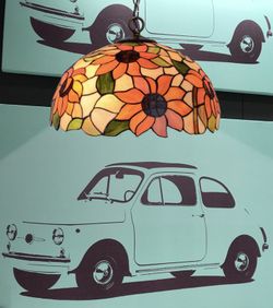 Tiffany Pendant Lamp Diamond Series Diameter 40cm Tiffan and Light