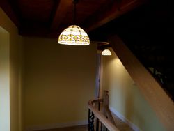 Tiffany Pendant Lamp Ivory Series Diameter 30cm Tiffan and Light