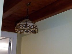 Tiffany Pendant Lamp Ivory Series Diameter 30cm Tiffan and Light