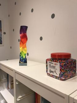 OLAF CIRCUS CUP column table lamp with sandwich paper