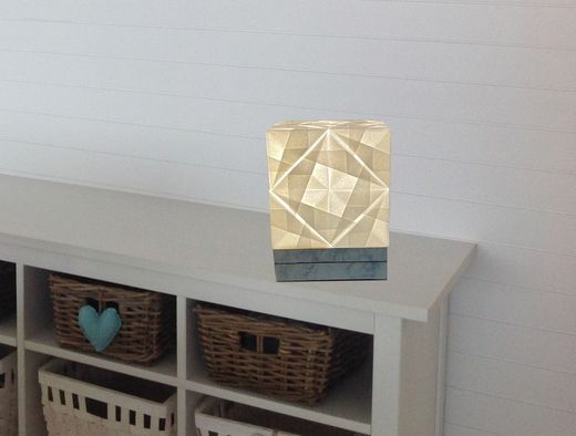 PIRITA white table lamp on parchment