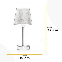 Tischlampe der Asia-Serie mit 1 Lampenschirm