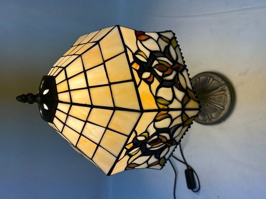 Lámpara de mesa Serie Hexa d.30cm con base zinc