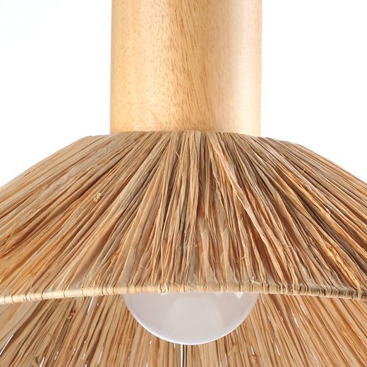 Rafia Series table lamp with 1 lampshade