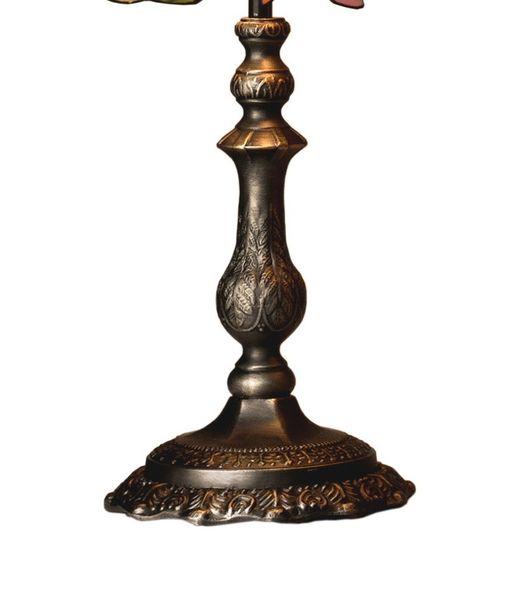 Tiffany Shaped Base Tischlampe Belle Epoque Serie Durchmesser 30 cm Tiffan und Licht